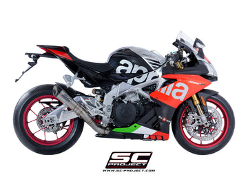 SC Project S1 Slip-On Exhaust for Aprilia RSV4 RF